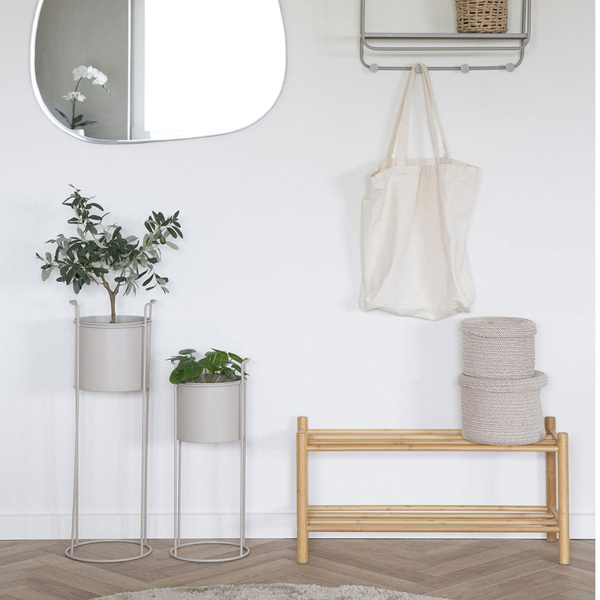 Manaus Natural Bamboo Shoe Rack-3