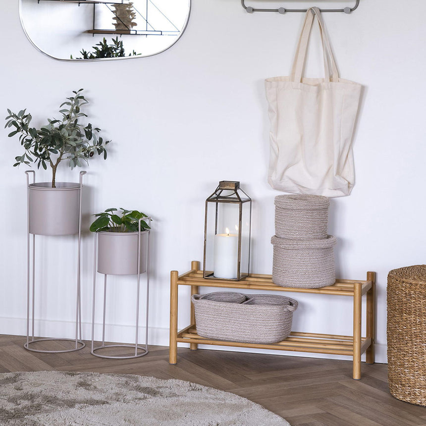 Manaus Natural Bamboo Shoe Rack-4