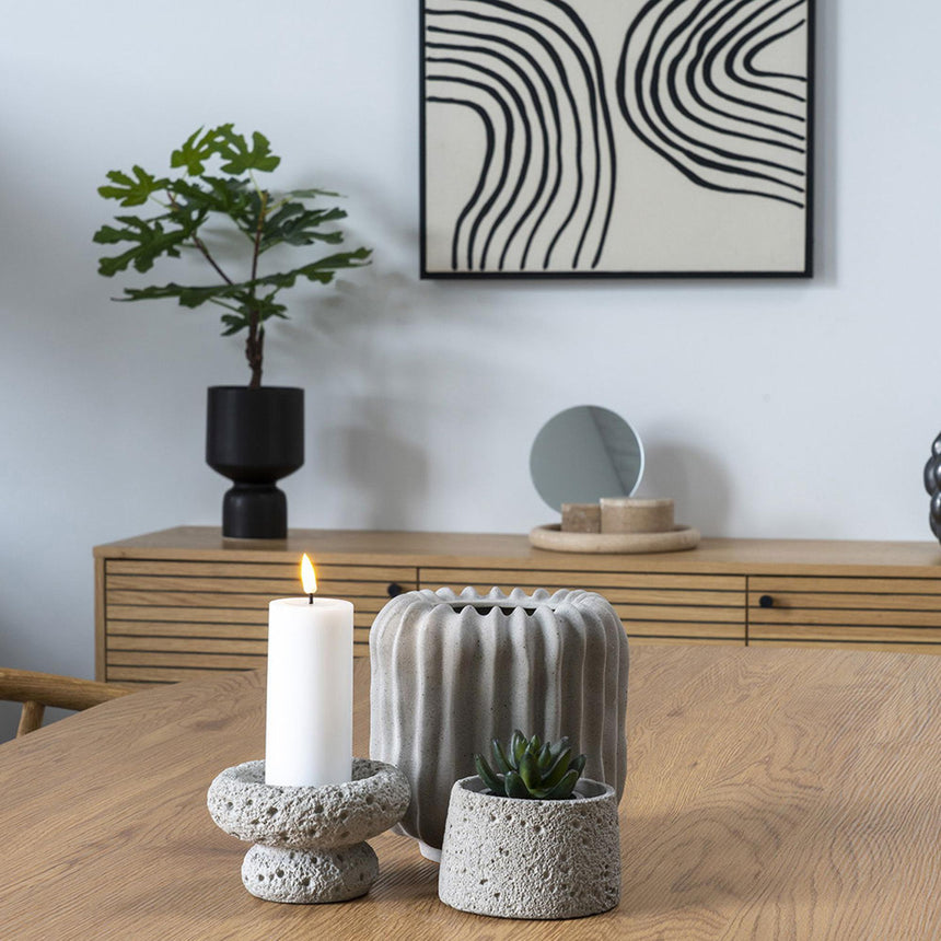 Natural Round Storage Jar-3