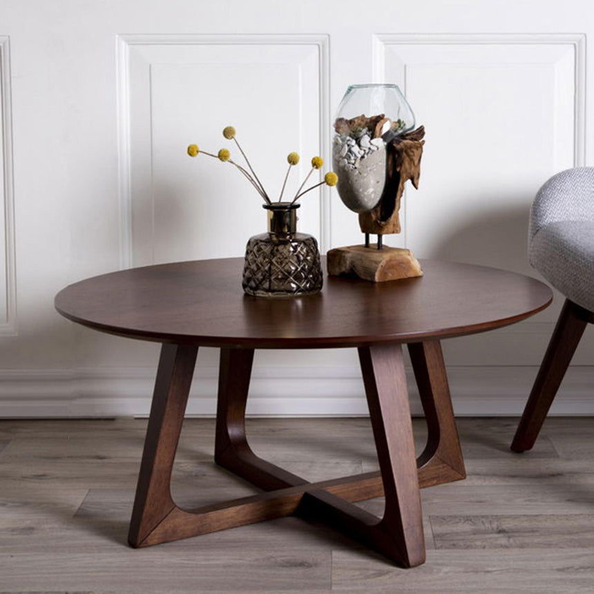 San Marino Teak Wood and Glass Small Waterdrop-4