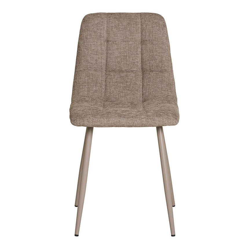 2 x Middelfart Grey Fabric Dining Chair-2