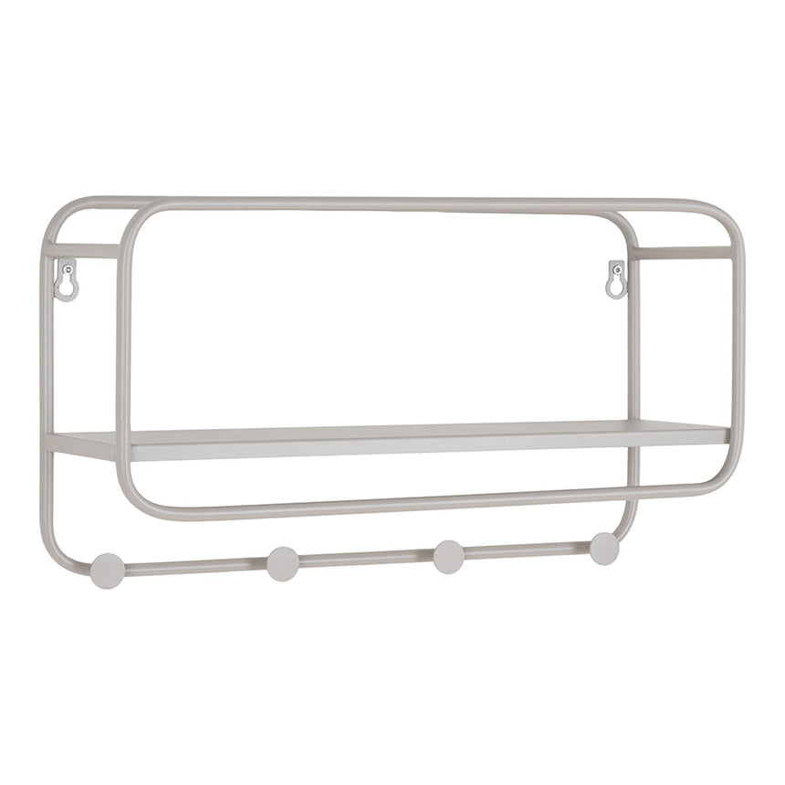 Feira Grey Metal Hat Shelf-2