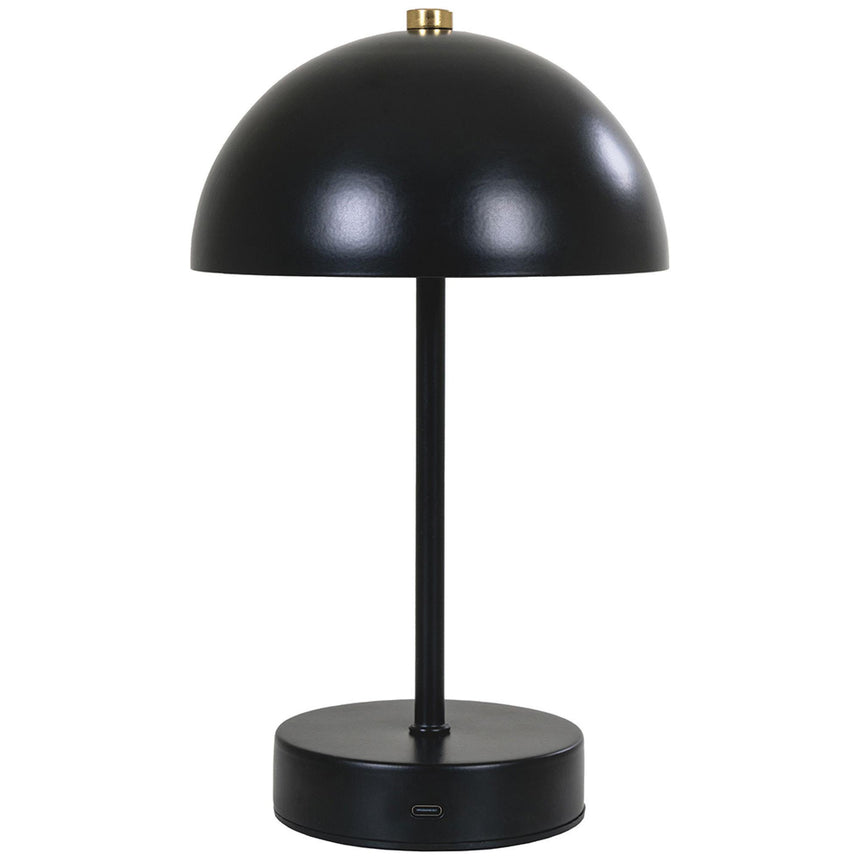 Holt Black Metal Table Lamp-4
