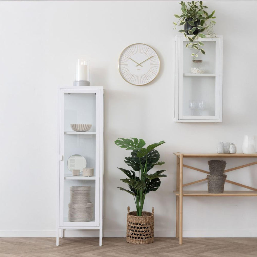 Hurricane Grey Ceramic Candle Holder-3