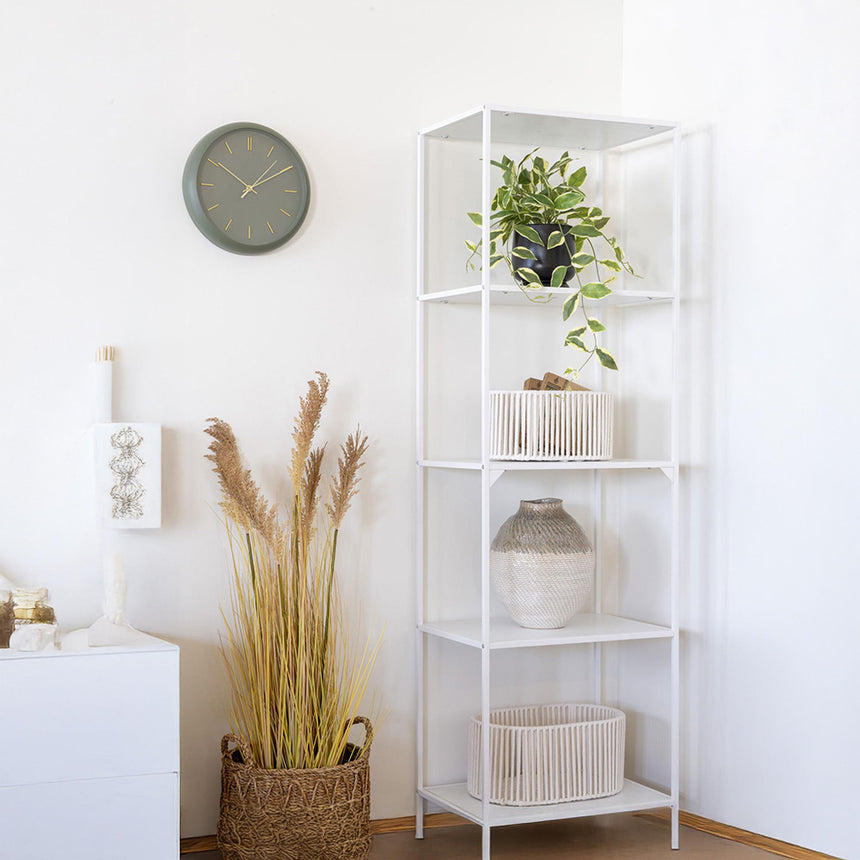 Rossano Green Round Wall Clock-3