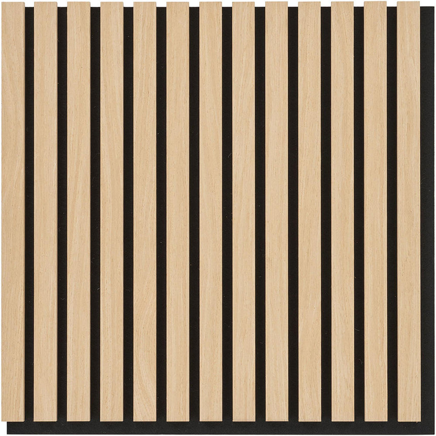 Acoustic Oak Veneer Effect Square Wall Panel-2