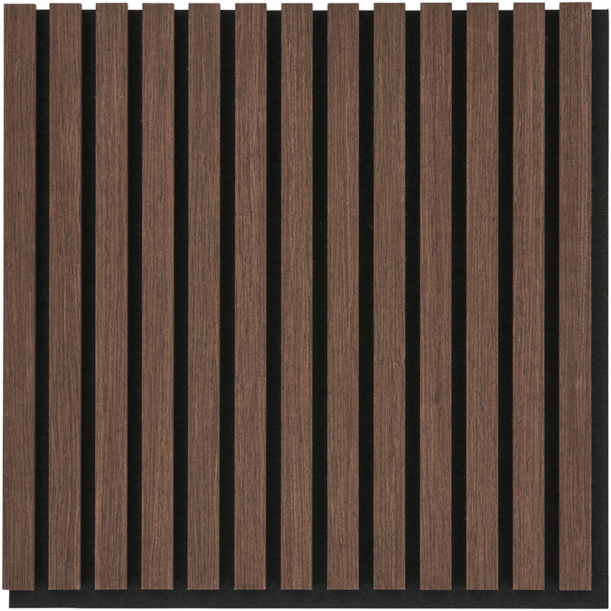 Acoustic Walnut Effect Square Wall Panel-2