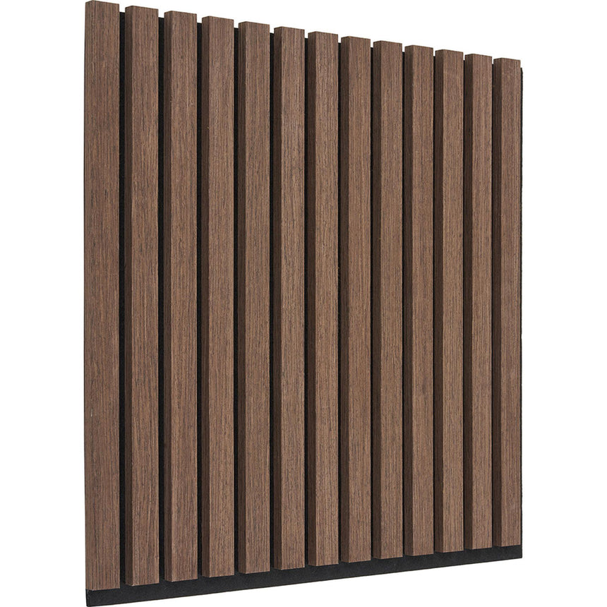 Acoustic Walnut Effect Square Wall Panel-3