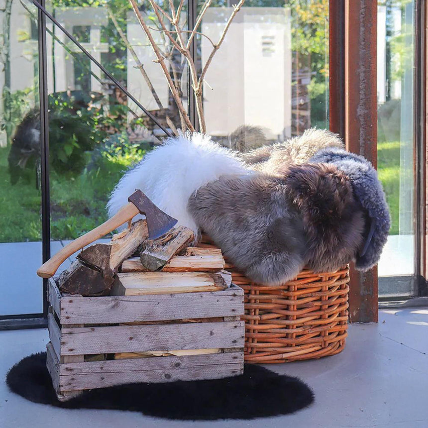 Brown Real Lammbskin-3