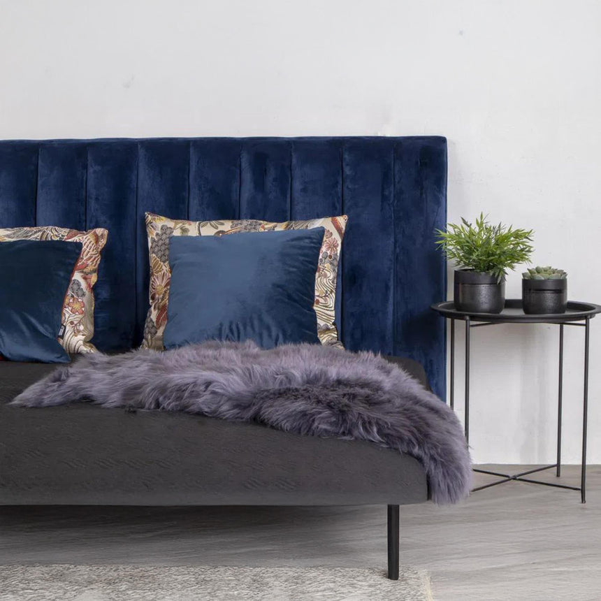 Grey Real lambskin-7