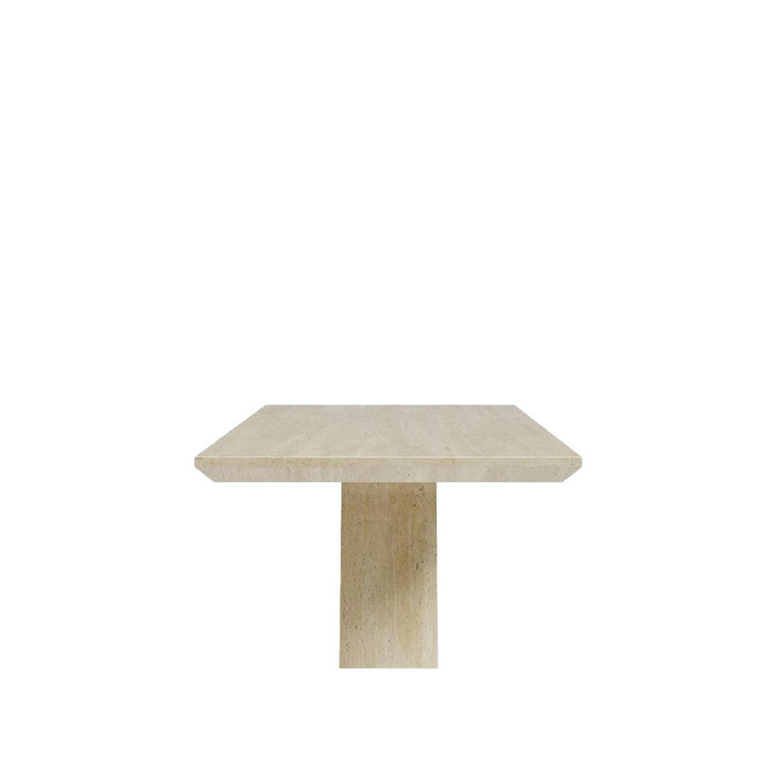 Milan Travertine Beige Engineered Marble Coffee Table-3