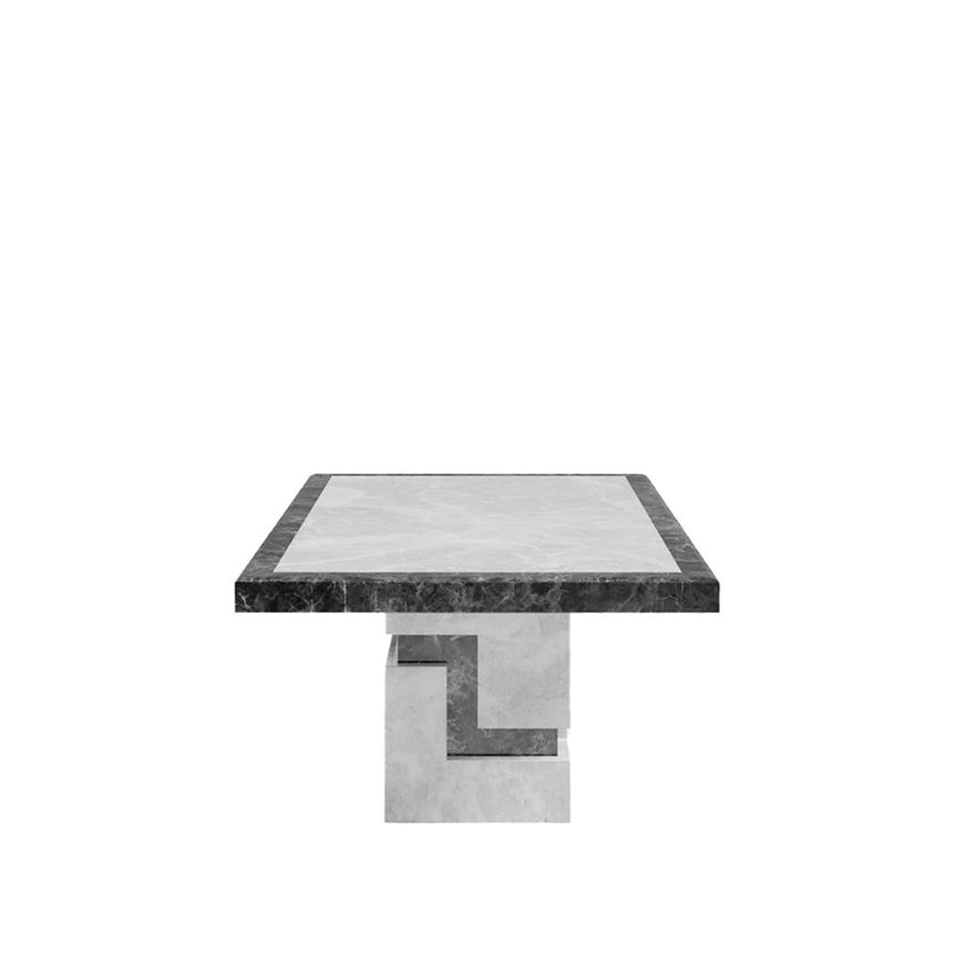 Venice Armani Grey Engineered Marble Coffee Table-3