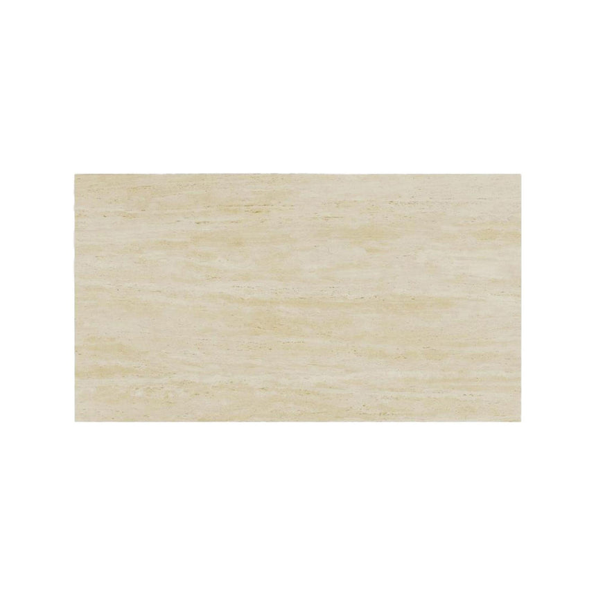 Milan Travertine Beige Engineered Marble 6 Seater Dining Table - Sizes Available-7