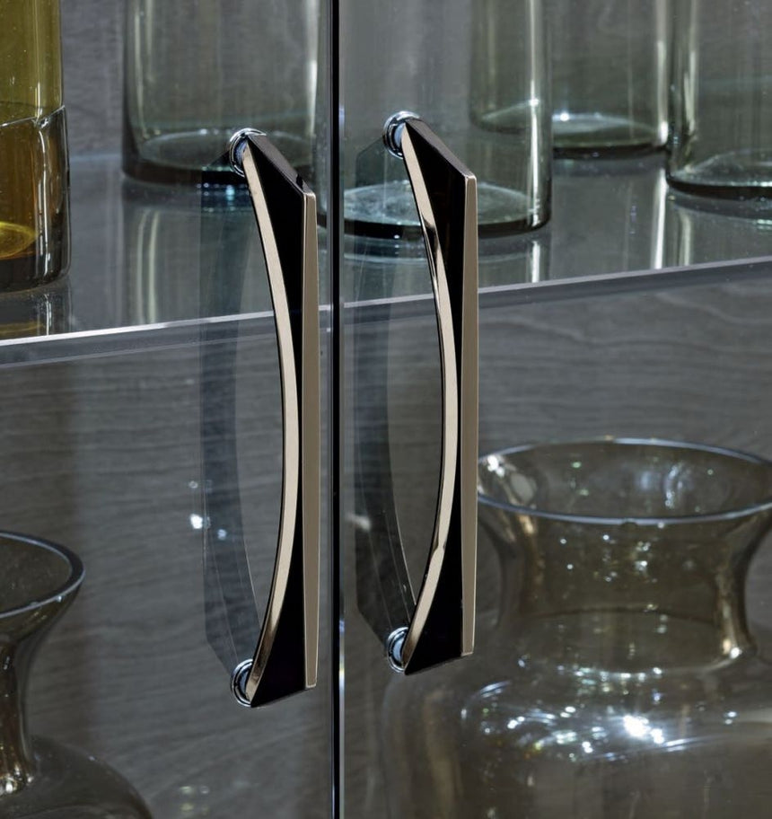 Modum Elite Silver Birch Italian 2 Door Vitrine-3