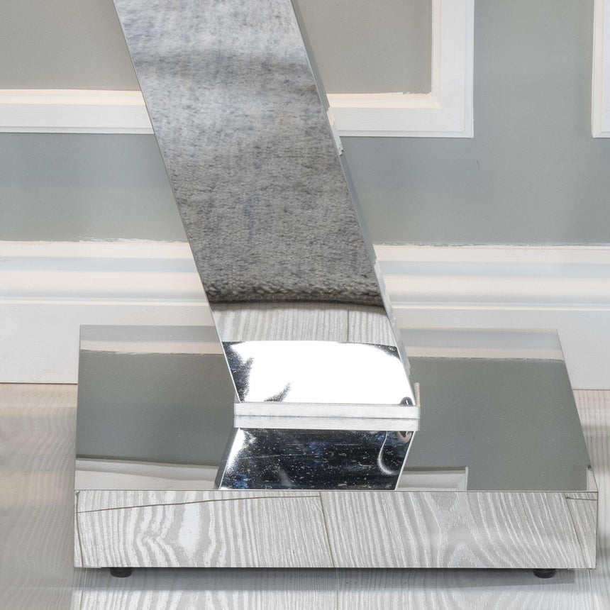 Parma Glass Top Side Table