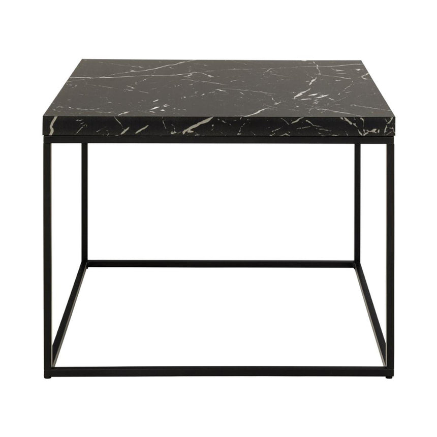 Barossa Coffee Table - Square - Black Marble Effect