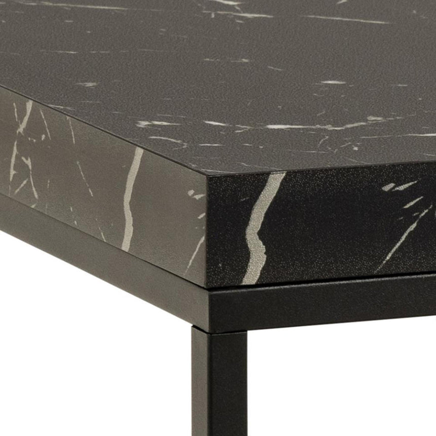 Barossa Coffee Table - Square - Black Marble Effect