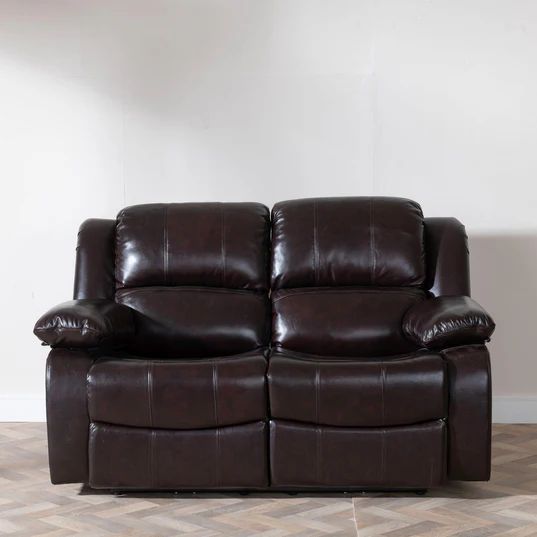 Shoreditch Leather Recliner Sofa Set
