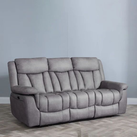 Jessica Fabric 3 Seater Electric Recliner Sofa