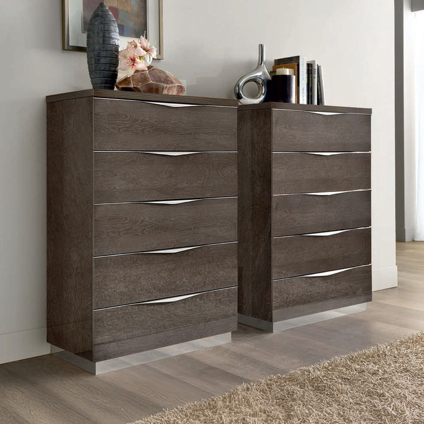 Colorado Italian 5 Drawer Midi Chest