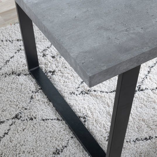 Kimberly 6 Seater Dining Table with U Legs - 180cm