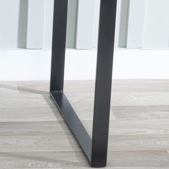 Kimberly Square Side Table with U Legs