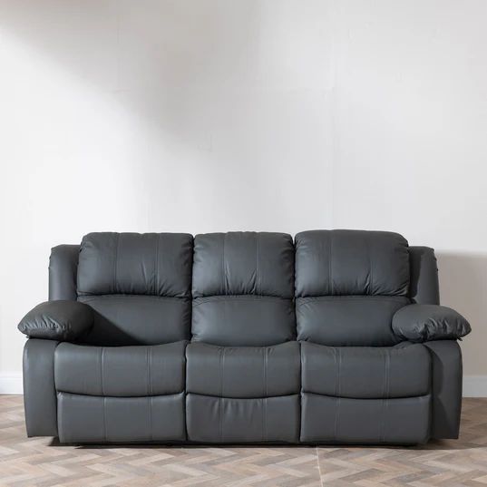 Shoreditch Leather Recliner Sofa Set