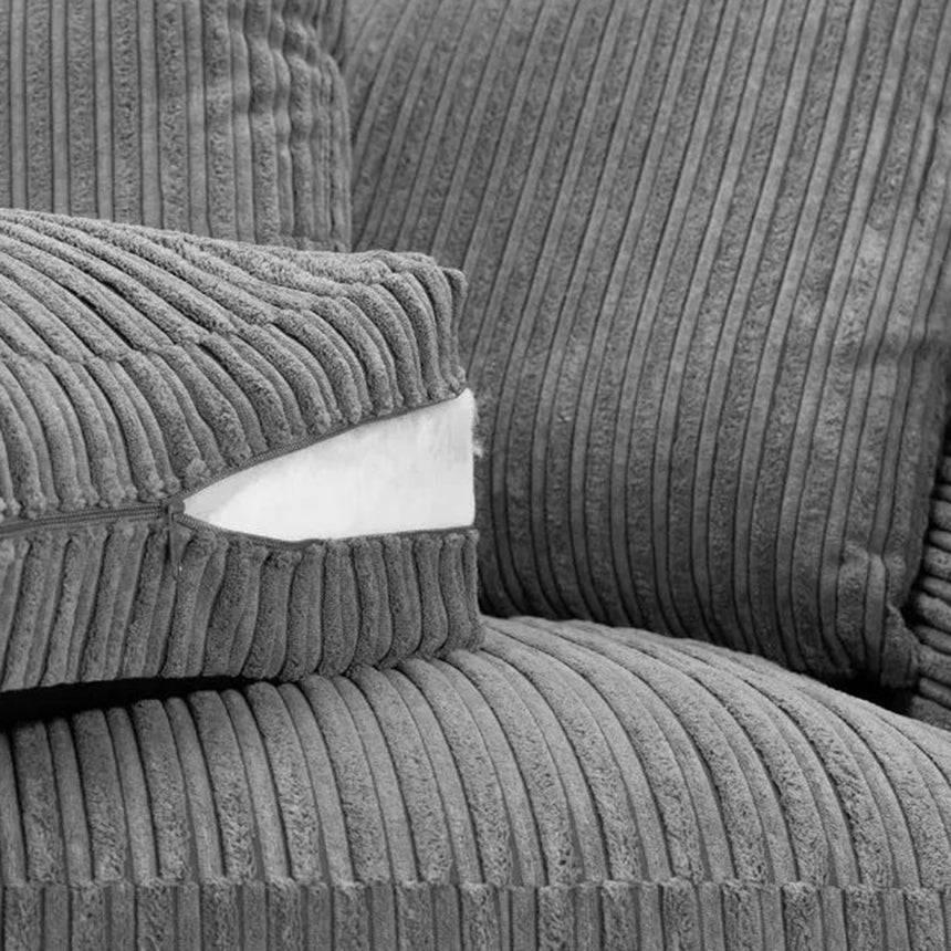 Calverton Jumbo Grey 2 Seater Sofa