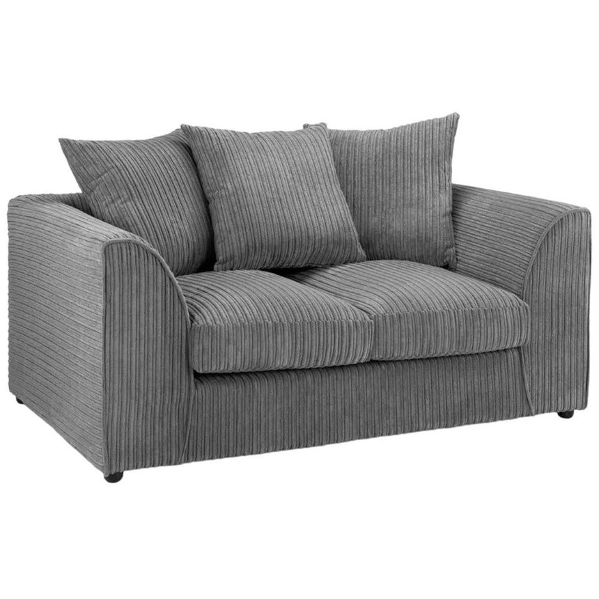 Calverton Jumbo Grey 2 Seater Sofa