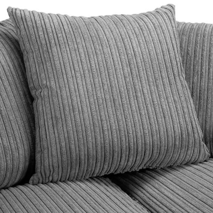 Calverton Jumbo Grey 3+2 Seater Sofa