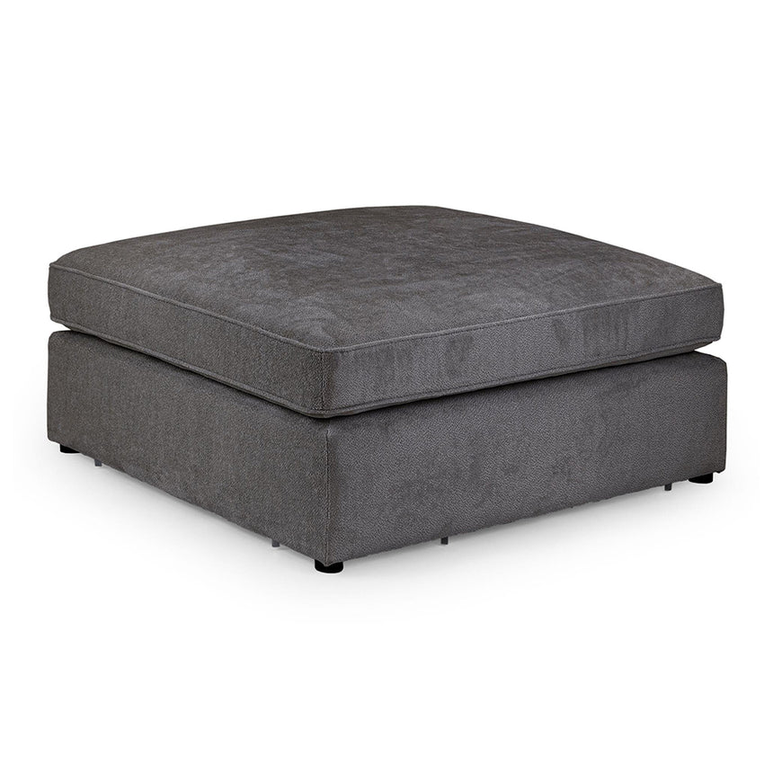 Carmel Grey Fabric Modular Footstool