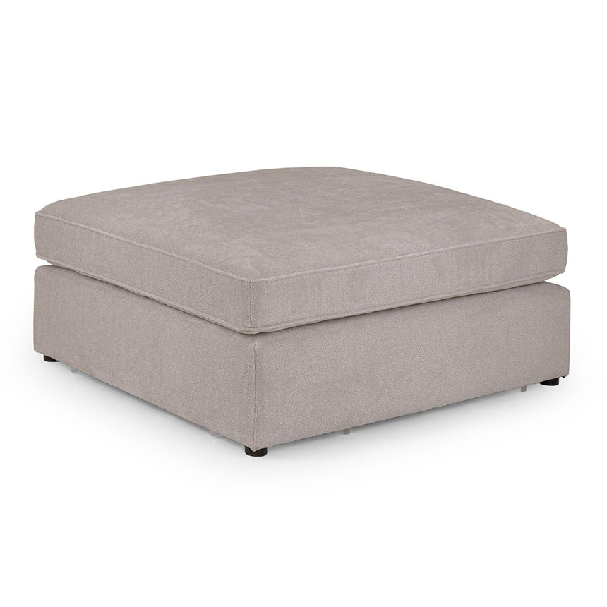 Carmel Mocha Fabric Modular Footstool