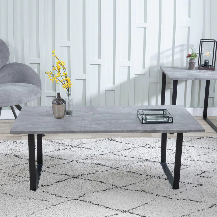 Kimberly Coffee Table with U Legs