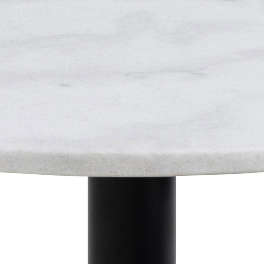 Lahti Coffee Table - 3 Tier - Round - White Marble