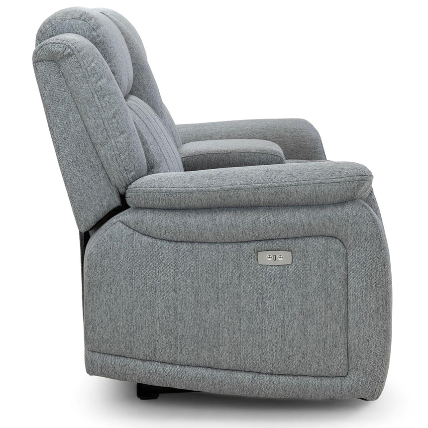 Cavendish Grey Fabric 2 Seater Recliner Sofa