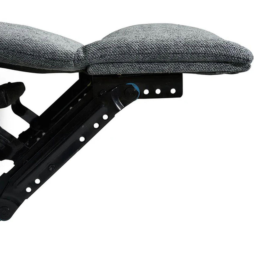 Cavendish Grey Fabric Recliner Armchair