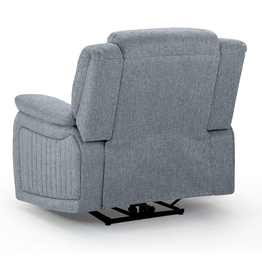 Cavendish Grey Fabric Recliner Armchair