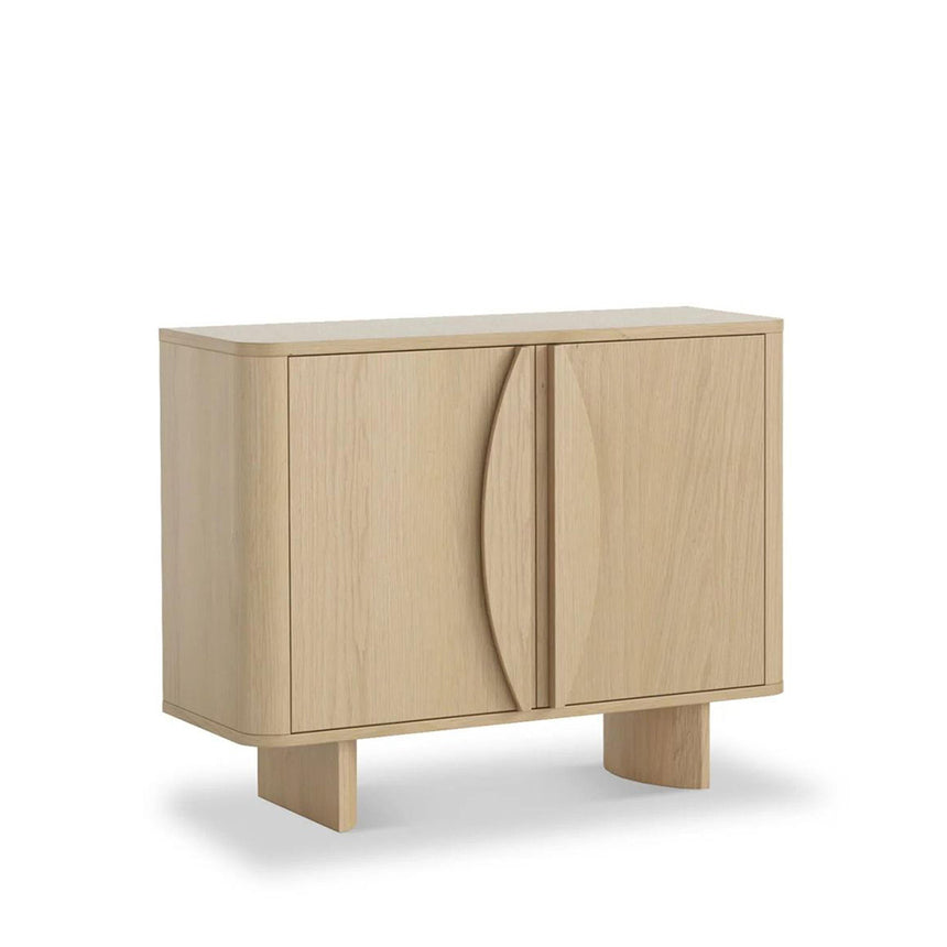 Massachusetts Oak 2 Door Small Sideboard - 105cm