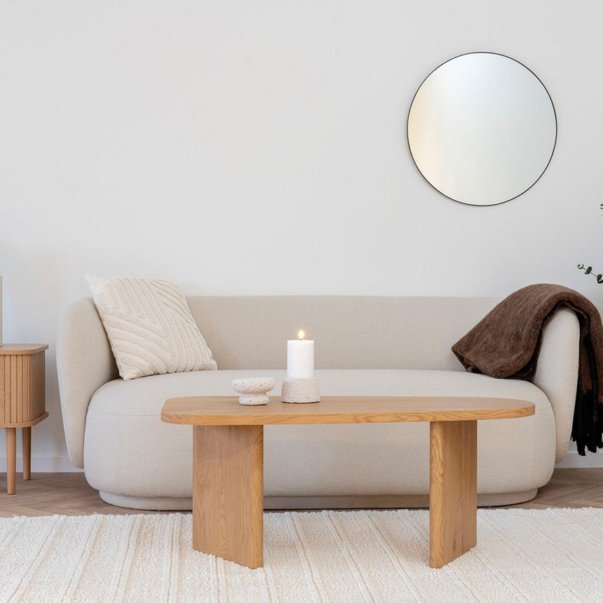 Melo Coffee Table - Natural Wood