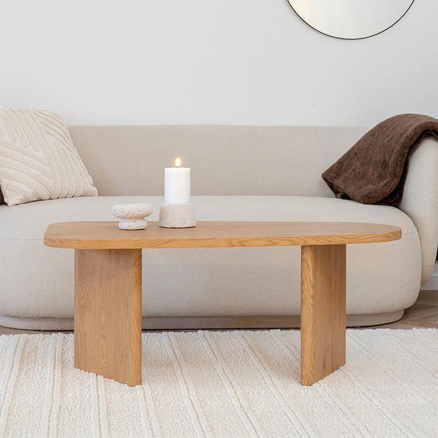 Melo Natural Wood Coffee Table