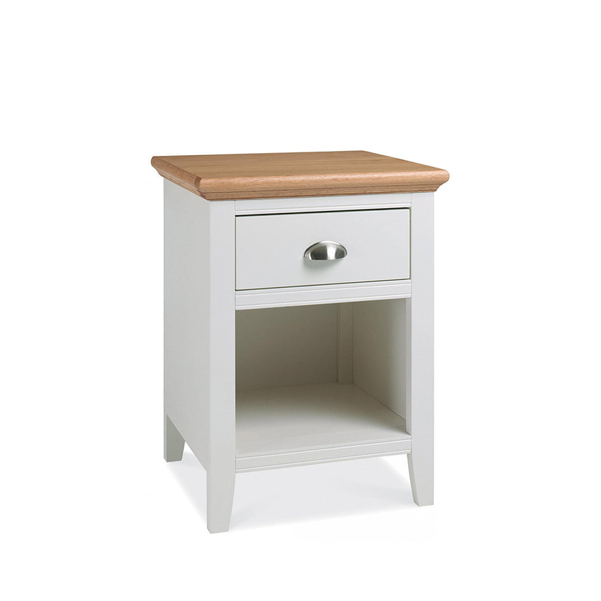 Mexico Two Tone 1 Drawer Bedside Cabinet