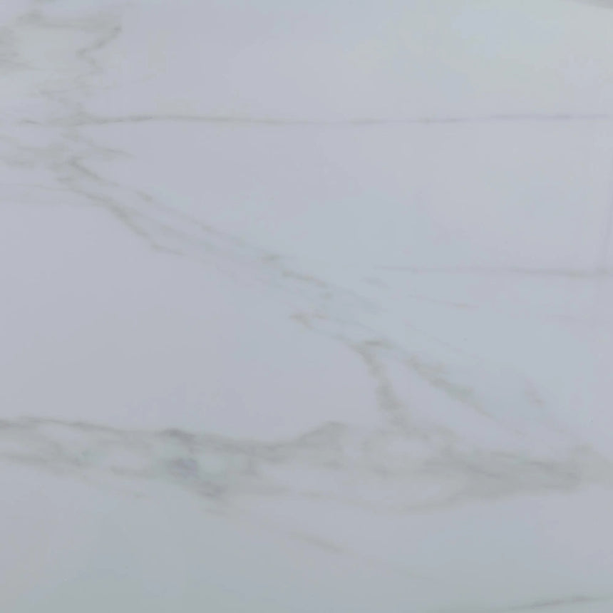 Pisa 6 Seater Grey Marble Dining Table - Sizes Available