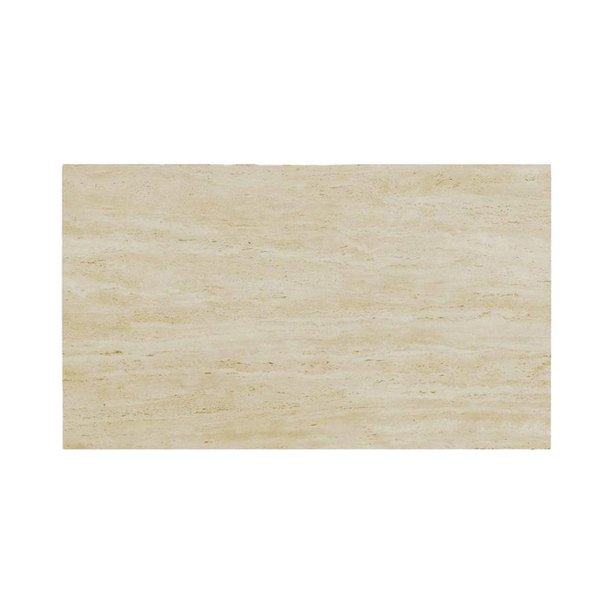 Pisa Travertine Beige Engineered Marble Coffee Table