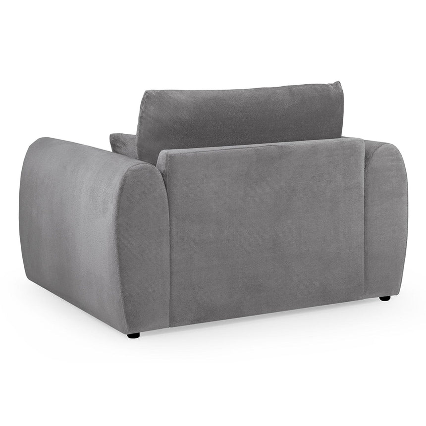 Cherished Grey Fabric Armchair