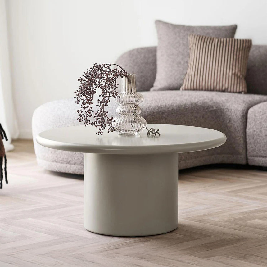 Nagano Concrete Round Coffee Table