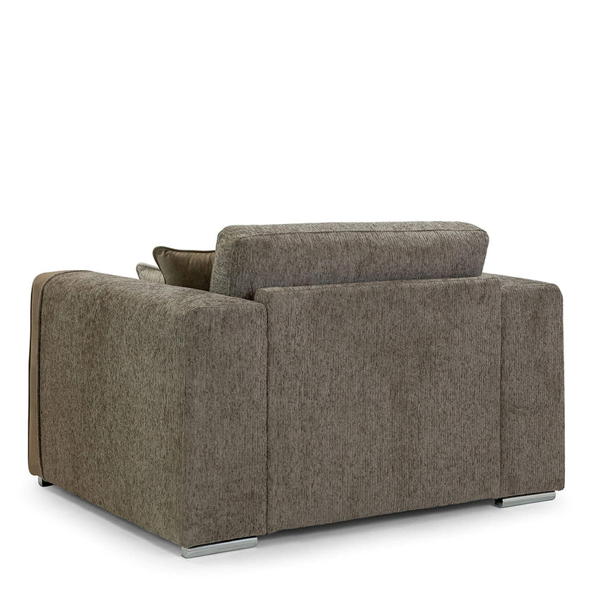 Churchill Mocha Fabric Armchair