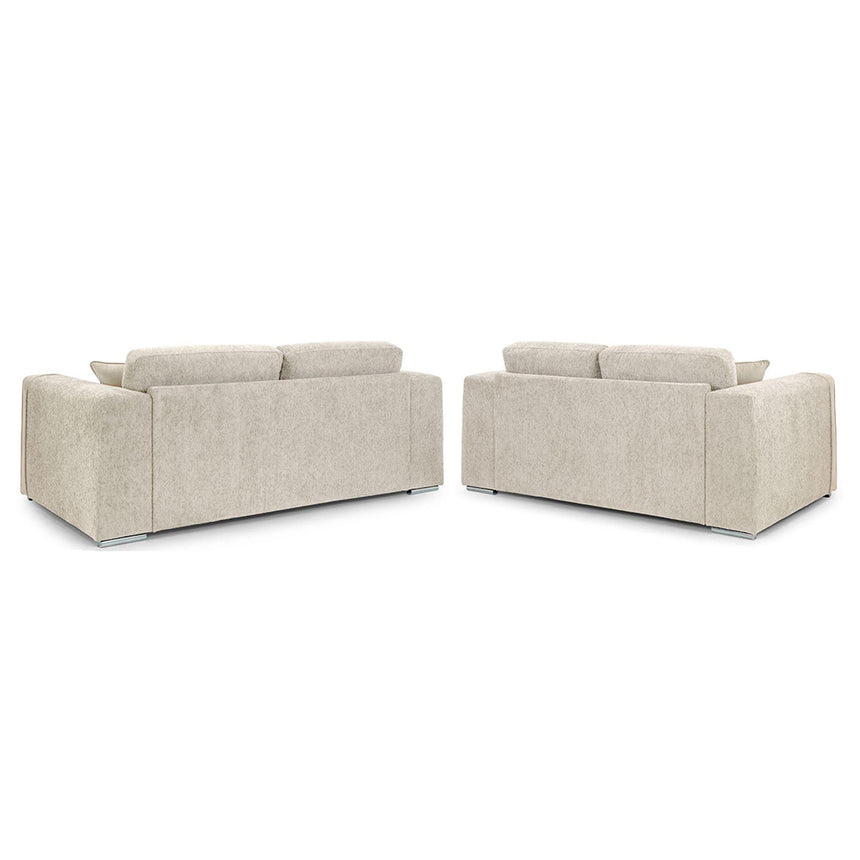 Churchill Beige Fabric 3+2 Seater Sofa