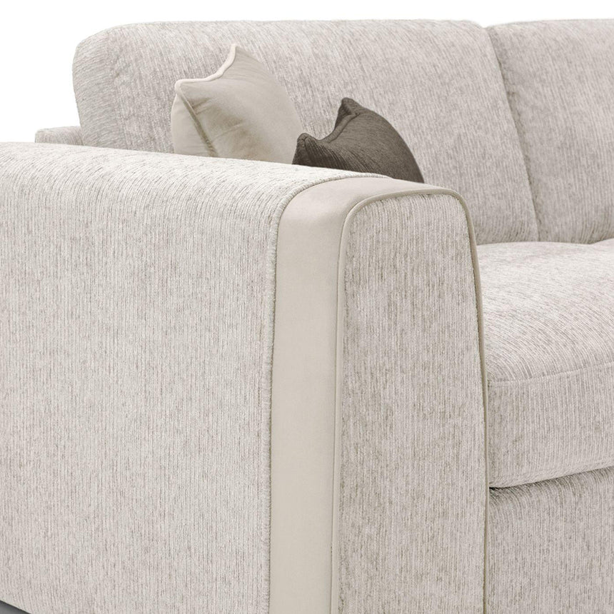 Churchill Beige Fabric Armchair