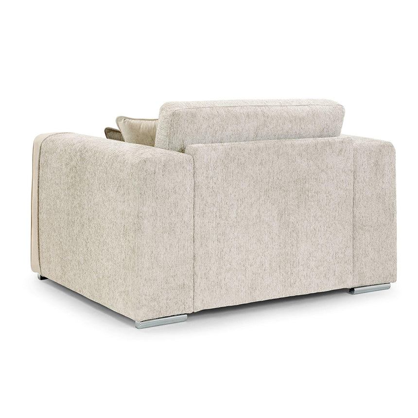 Churchill Beige Fabric Armchair