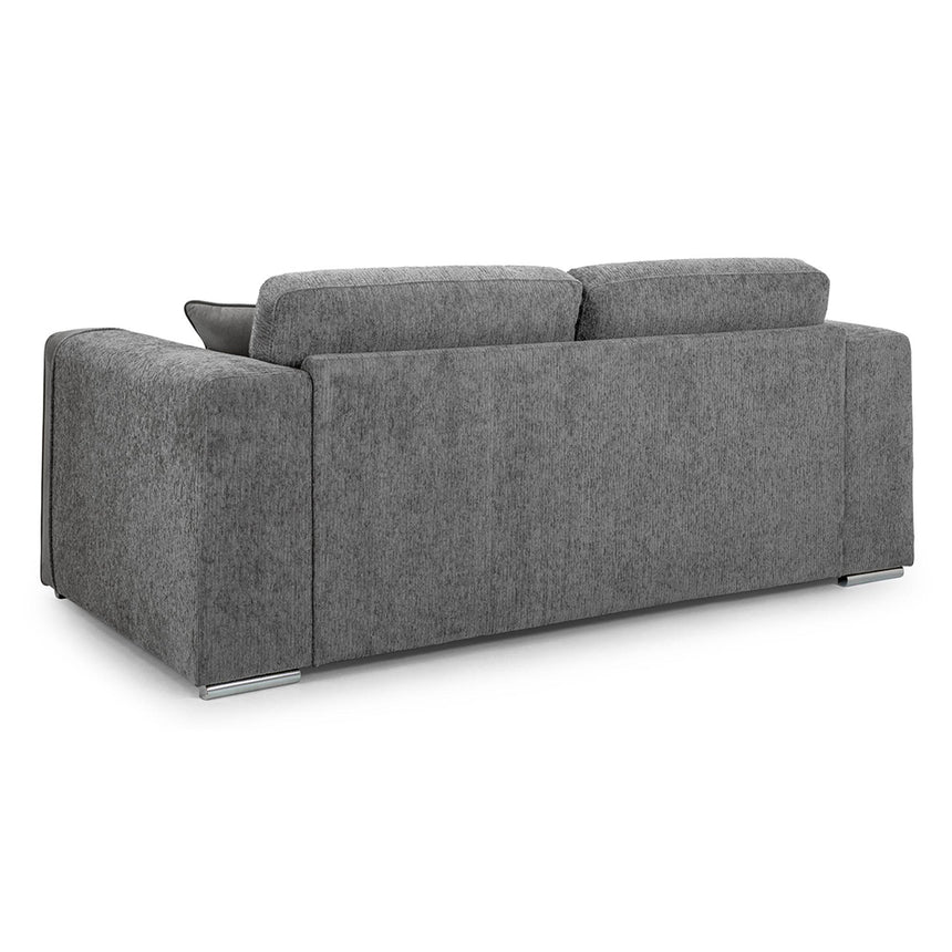 Churchill Grey Fabric 3 Seater Sofa